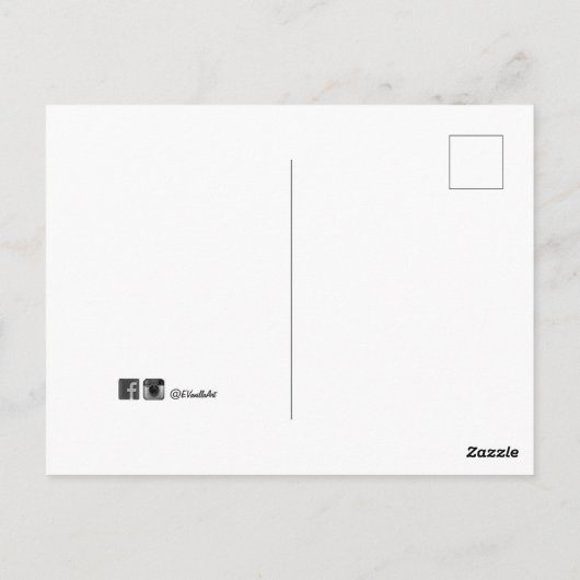 Carte Postale _Hero CarnivaL PaNda_ (Dos)