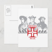 Carte Postale Herois do mar (Devant / Derrière)