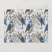 Carte Postale Heron (Dos)