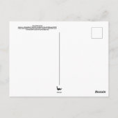 Carte postale Heron Couple (Dos)