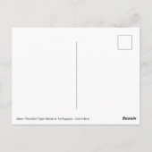 Carte Postale Héron de tigre à gorge nue à Tortuguero (Dos)