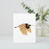 Carte Postale Héron d'or (Debout devant)