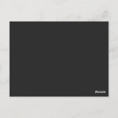 Carte Postale Héron noir aigrette oiseau faune (Dos)