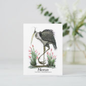 Carte Postale Heron, tony fernandes (Debout devant)