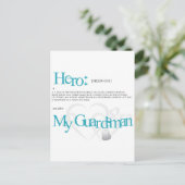 Carte Postale Héros (Debout devant)