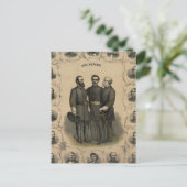 Carte Postale Héros de la guerre civile (Debout devant)