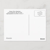 Carte Postale Héros de Victor Vasnetsov (Dos)