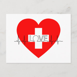 Carte Postale Héros des travailleurs de la santé du Merci