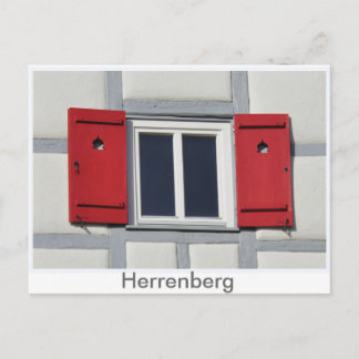 Carte Postale Herrenberger Fensterladen