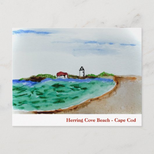 Carte Postale Herring Cove Beach - Cape Cod - (Devant)