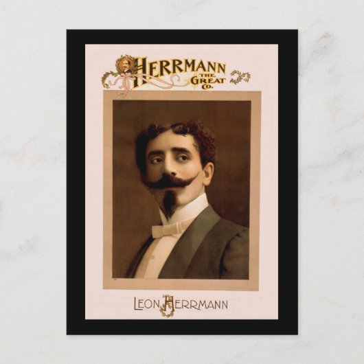 Carte Postale Herrmann la Great Co. (Devant)