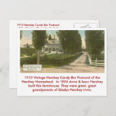 Carte postale Hershey Candy Bar (Devant / Derrière)