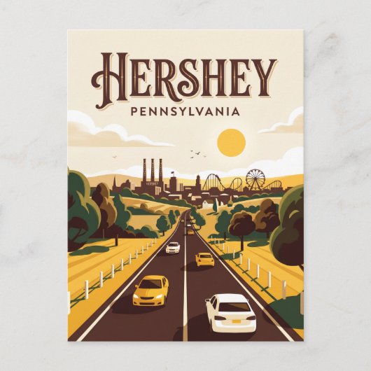 Carte Postale Hershey États-Unis (Devant)