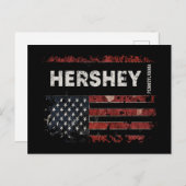 Carte Postale Hershey Pennsylvania (Devant / Derrière)