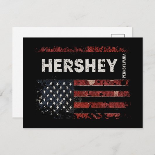Carte Postale Hershey Pennsylvania (Devant / Derrière)