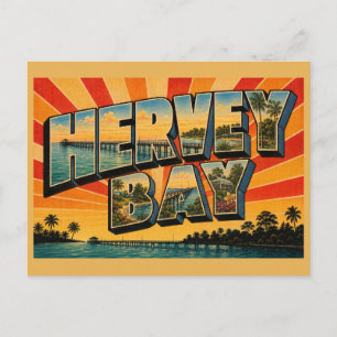 Carte Postale Hervey Bay Queensland Australie Ville côtière