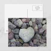 Carte Postale Herz aus Stein (Devant / Derrière)