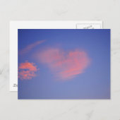 Carte Postale Herz aus Wolken - Postkarte (Devant / Derrière)