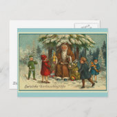 Carte Postale Herzliche Weihnachtsgrüße (Devant / Derrière)