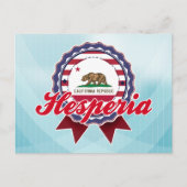 Carte Postale Hesperia, CA (Devant)