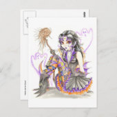 Carte postale 'Hester et les fantômes' (Devant / Derrière)