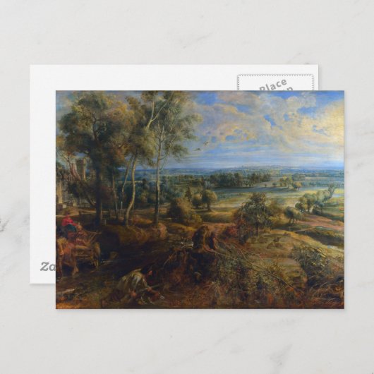Carte Postale Het Steen Early Morning, Peter Paul Rubens Fine Ar (Devant / Derrière)