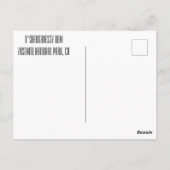 Carte Postale Hetch Barrage O'Shaughnessy de Hetchy à Yosemite (Dos)