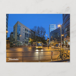 Carte Postale Heure bleue Manchester