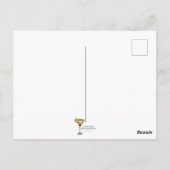 Carte Postale Heure Cocktail Mi-Siècle - Nouvel An (Dos)