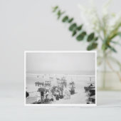 Carte Postale Heure De Bain Sur La Plage (Debout devant)