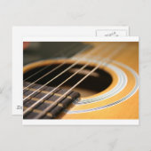 Carte Postale Heure de la guitare (Devant / Derrière)