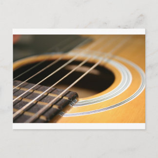 Carte Postale Heure de la guitare