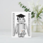 Carte Postale Heure de la remise des diplômes pour Robo-x9! (Debout devant)