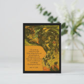 Carte Postale Heure de la sortie d'Halloween (Debout devant)