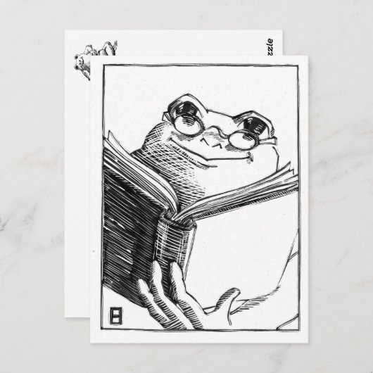 Carte Postale Heure de l'histoire (Devant / Derrière)