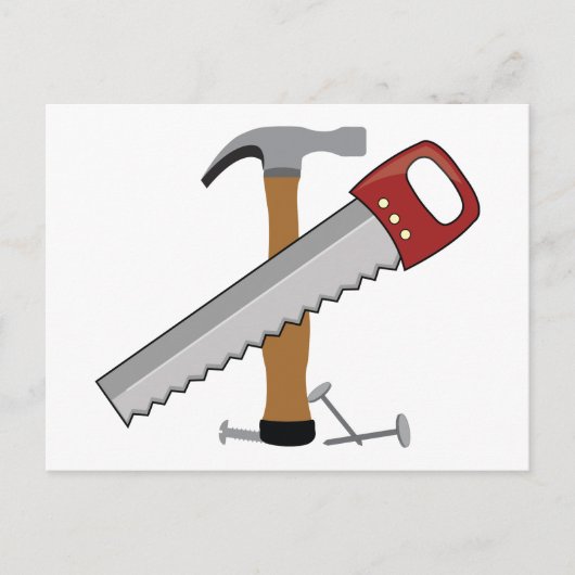 Carte Postale Heure de l'outil (Devant)