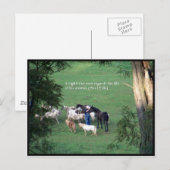 Carte Postale Heure de modification (Devant / Derrière)