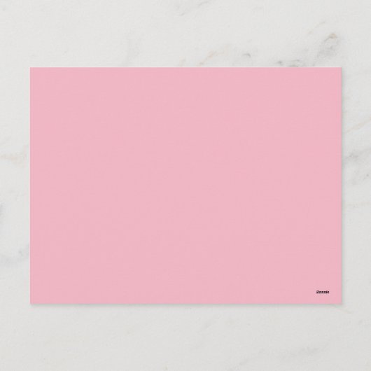 carte postale heure de noël (Dos)