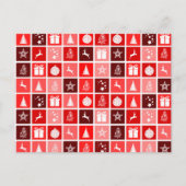 carte postale heure de noël (Devant)