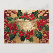 carte postale heure de noël (Devant)