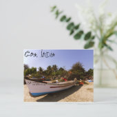 Carte Postale Heure de plage indienne (Debout devant)