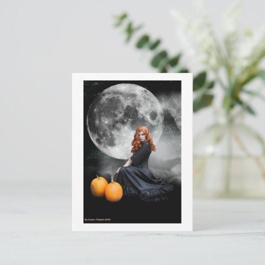 Carte Postale Heure de sortie (Debout devant)