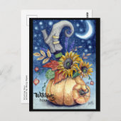 Carte Postale Heure de sortie (Devant / Derrière)