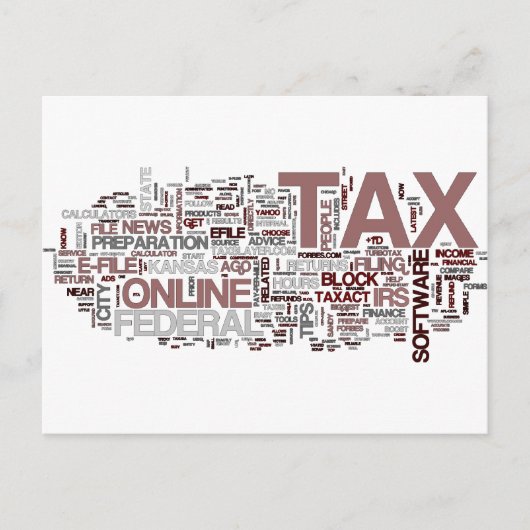 Carte Postale Heure de taxe (Devant)