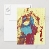 Carte Postale heure de toronto - vieille fermeture par gare Unio (Devant / Derrière)