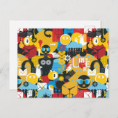 Carte Postale Heure d'été (Devant / Derrière)