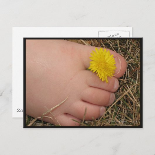 Carte Postale Heure d'été (Devant / Derrière)