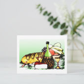 Carte Postale Heure d'été (Debout devant)