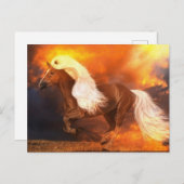 Carte Postale Heure d'or (Devant / Derrière)