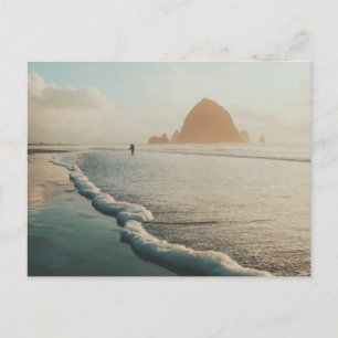 Carte Postale Heure d'or à Cannon Beach
